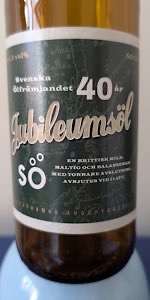 Svenska ÃlfrÃ¤mjandet 40 Ã¥r JubileumsÃ¶l