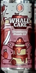 Strawberry Whale Cake