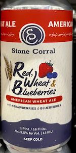 Red, Wheat & Blueberries