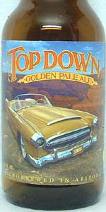 Top Down Golden Pale Ale