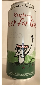 Raspberry Beer For Golf
