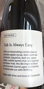 Talk is Always Easy