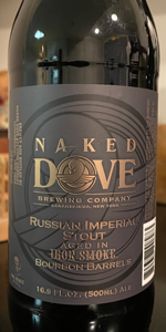 Russian Imperial Stout Aged in Iron Smoke Bourbon Barrels