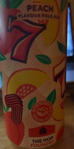 The Hop Foundry Peach Flavoured Pale Ale