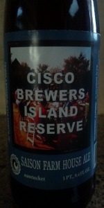 Island Reserve: Saison Farmhouse Ale