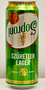 Soproni SzÅ±retlen Lager