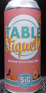 Table Etiquette