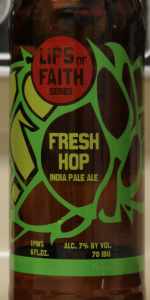 Lips Of Faith - Fresh Hop India Pale Ale