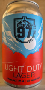 Light Duty Lager