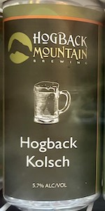 Hogback Kolsch