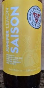 Juniper Lemon Saison