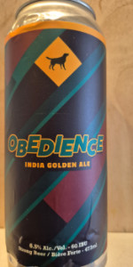 Obedience India Golden Ale
