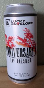 Anniversary X 10Â° Pilsner