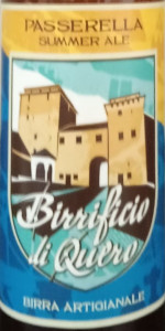 Passerella Summer Ale