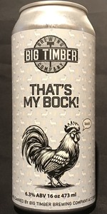 Thatâs My Bock