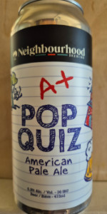 Pop Quiz