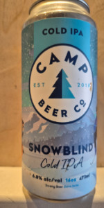 Snowblind Cold IPA