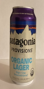 Patagonia Provisions Organic Lager