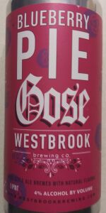 Blueberry Pie Gose