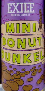 Mini Donut Dunkel