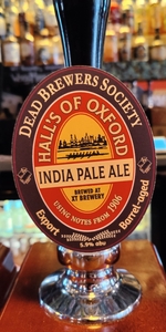 Hall's of Oxford India Pale Ale
