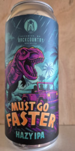 Must Go Faster Hazy IPA