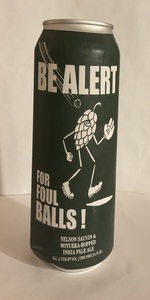 Be Alert For Foul Balls