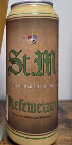 St. Marienthaler KlosterbrÃ¤u St. M Hefeweizen