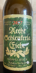 Aecht Schlenkerla Eiche - Unfiltered Jahrang 2017