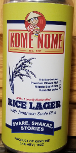 Kome Nome Rice Lager