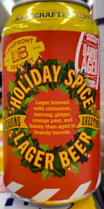 Barrel-Aged Holiday Spice