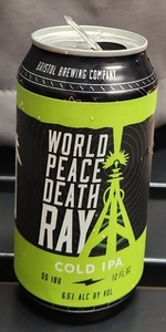 World Peace Death Ray Cold IPA