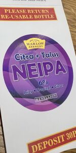 Citra + Talus NEIPA
