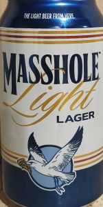 Masshole light lager