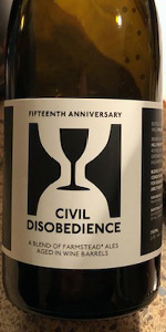 Civil Disobedience 15th Anniversary