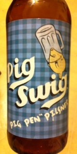 Pig Swig Pig Pen Pilsner