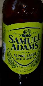 Samuel Adams Alpine Lager