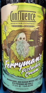 Ferryman's Pistachio Cream, Bourbon Barrel Aged Russian Imperial Stout with Pistachios & Vanilla