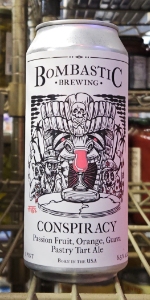 Conspiracy - Passion Fruit, Orange, Guava Pastry Tart Ale