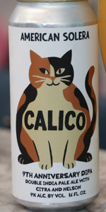 Calico 9th Anniversary DIPA