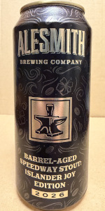 Barrel-Aged Speedway Stout: Islander Joy Edition