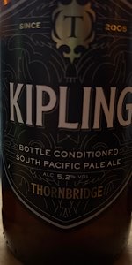 Kipling Bottle Conditioned