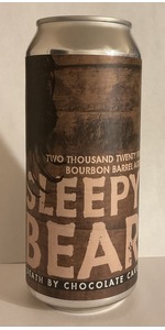 Barrel Aged Sleepy Bear (Death By Chocolate Cake)