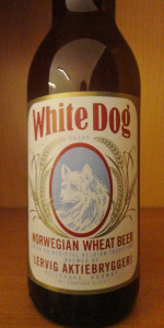 White Dog Norwegian Wheat Beer
