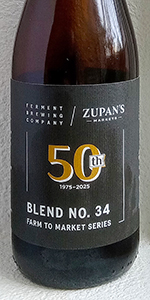 Zupanâs 50th Farm to Market Stout