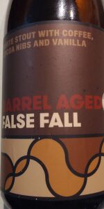 Barrel Aged False Fall