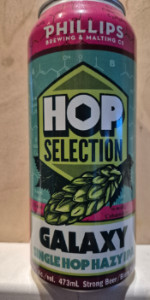 Hop Selection - Galaxy Single Hop Hazy IPA