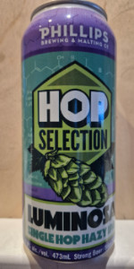 Hop Selection - Luminosa Single Hop Hazy IPA