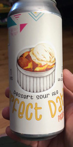 Perfect Date: Peach Cobbler