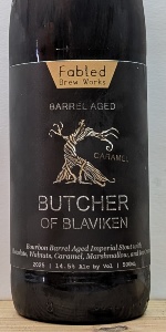 Butcher Of Blaviken - Barrel-Aged - Caramel